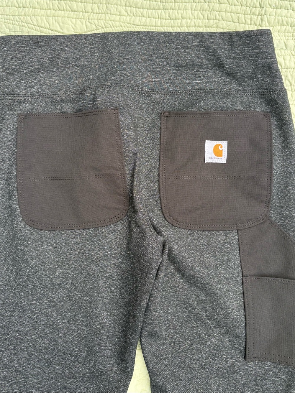 Carhartt Women’s Two-Tone Charcoal and Black Leggings